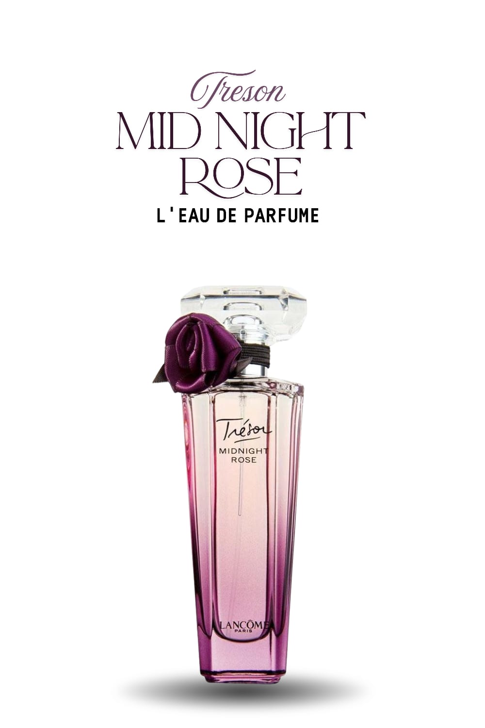 Midnight Rose Eau de Parfum – 100ml (Trésor Inspired)