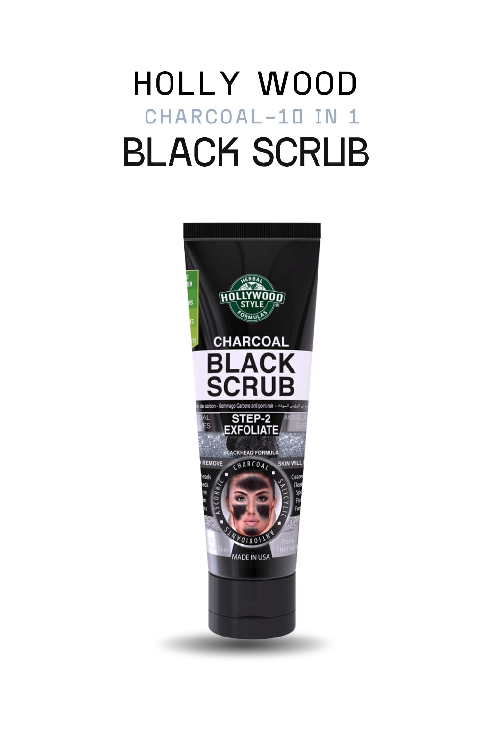 Hollywood Black Skincare – Peel-Off Mask & Scru