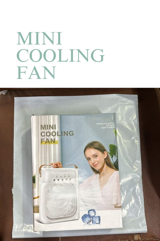 Mini Cooling Fan | Portable USB Rechargeable Air Cooler for Summer