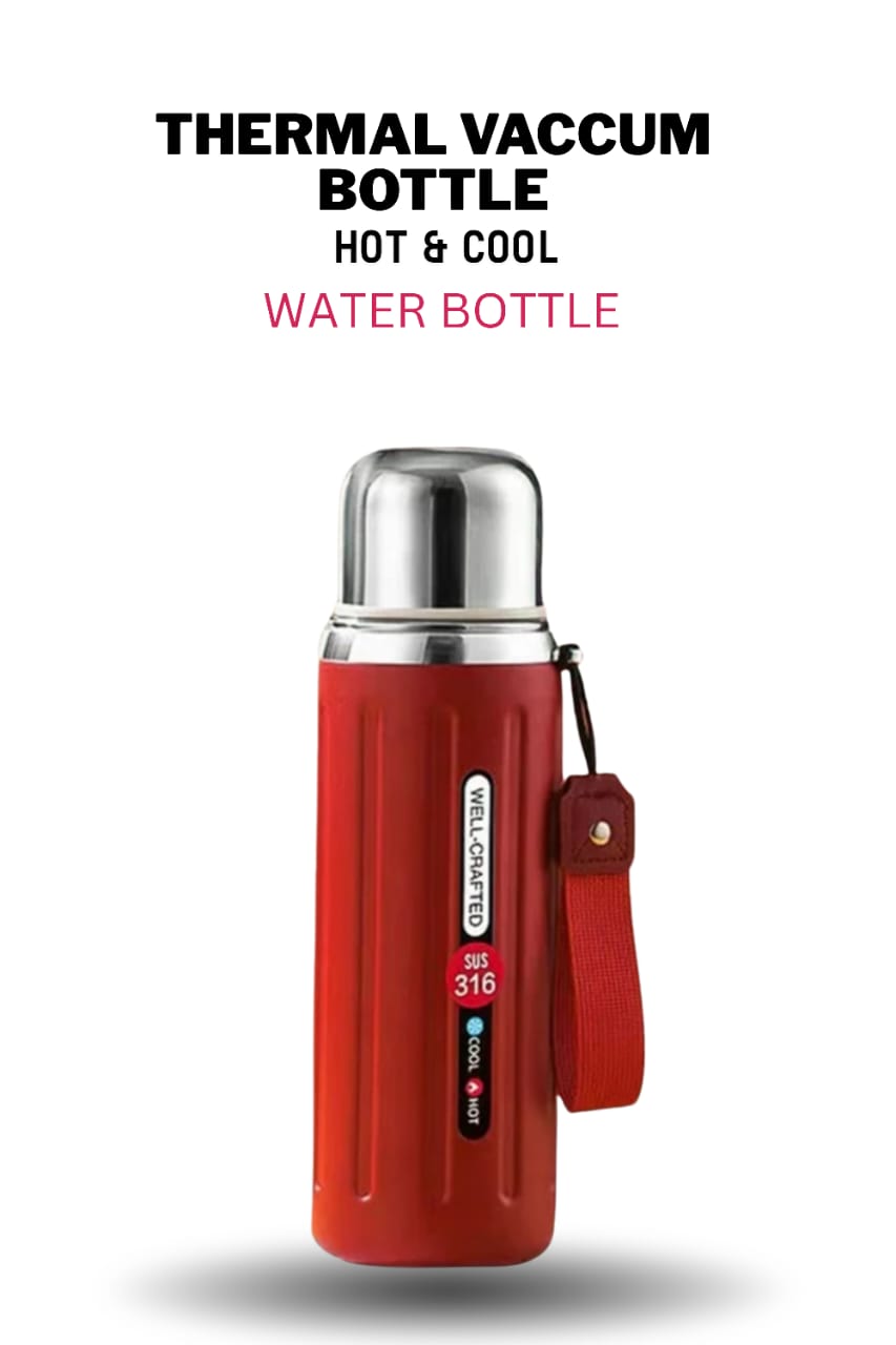 Thermal Vacuum Bottle – 500ml Hot & Cold Stainless Steel Flask