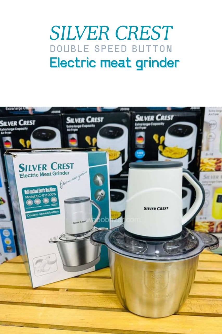 Silver Crest Double Speed Electric Meat Grinder