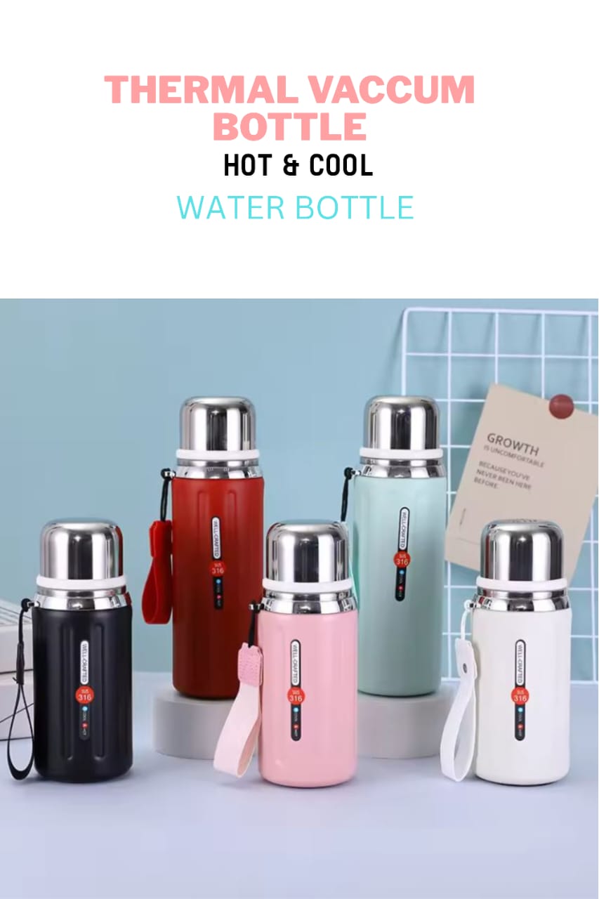 Thermal Vacuum Bottle – 500ml Hot & Cold Stainless Steel Flask