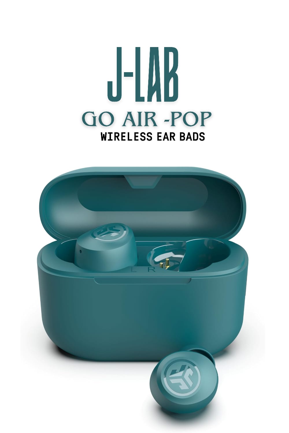 JLab Go Air Pop – True Wireless Earbuds with Charging Case