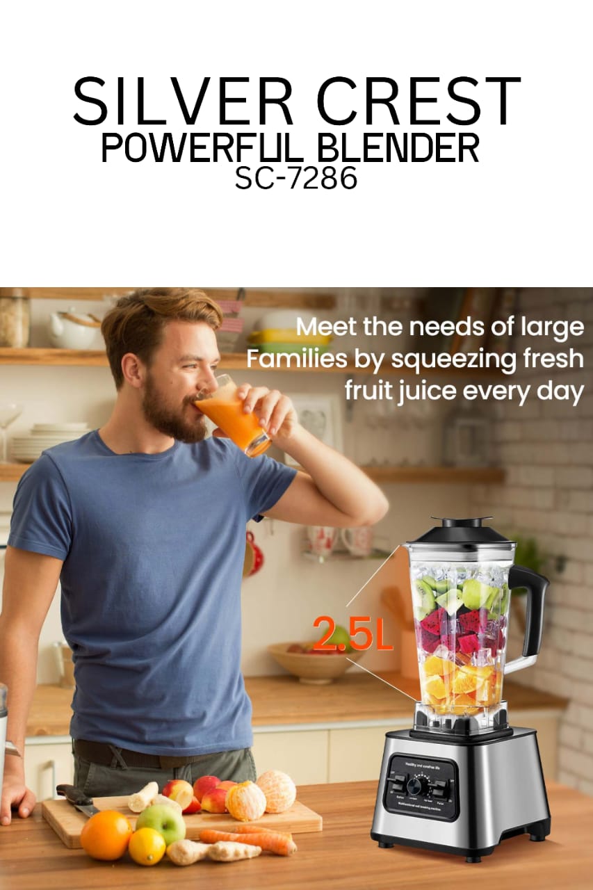 Silver Crest Powerful Blender SC-7286