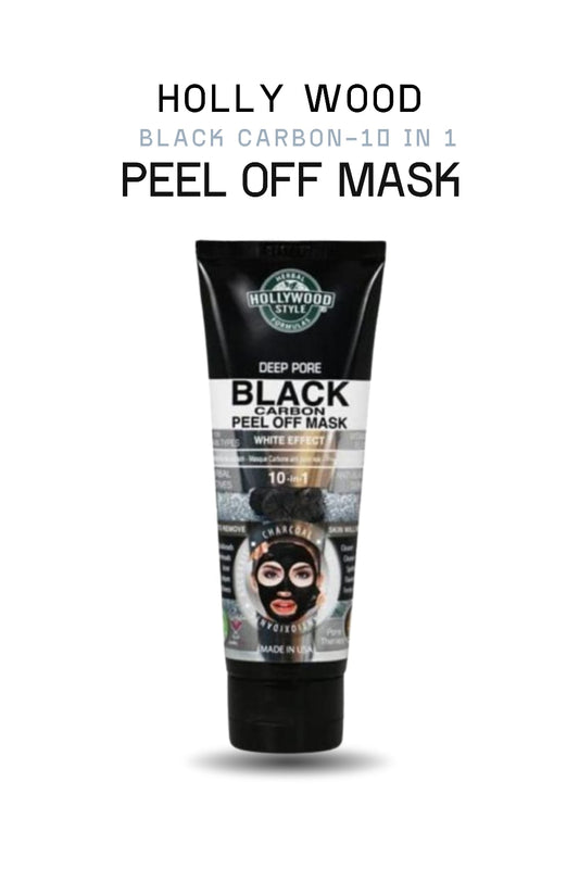 Hollywood Black Skincare – Peel-Off Mask & Scru