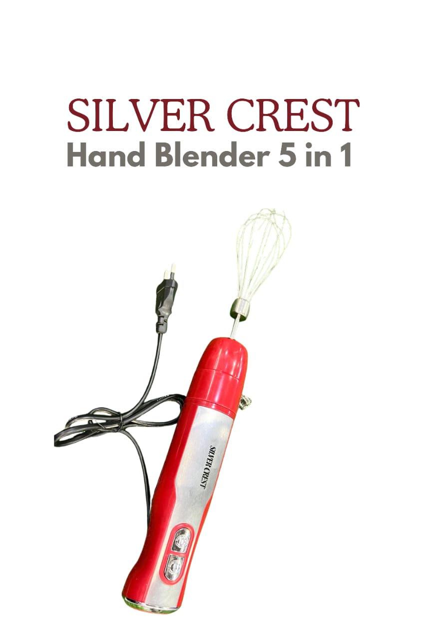 Silver Crest 5-in-1 Hand Blender Set