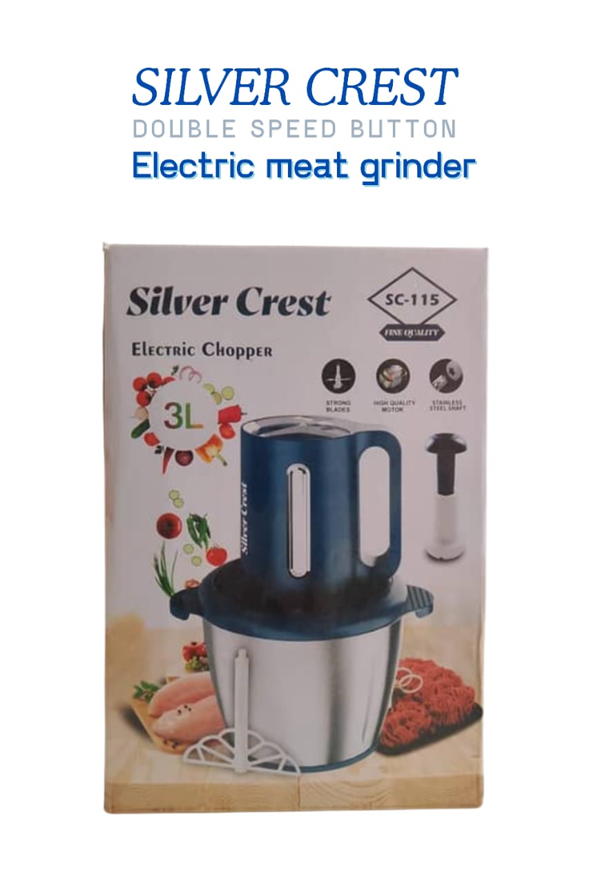 Silver Crest Electric Chopper 3L