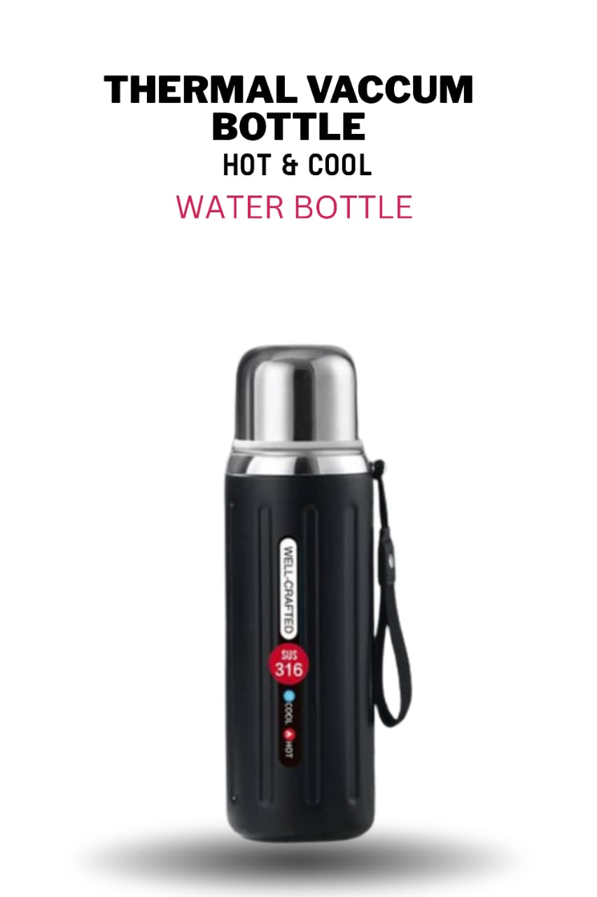 Thermal Vacuum Bottle – 500ml Hot & Cold Stainless Steel Flask