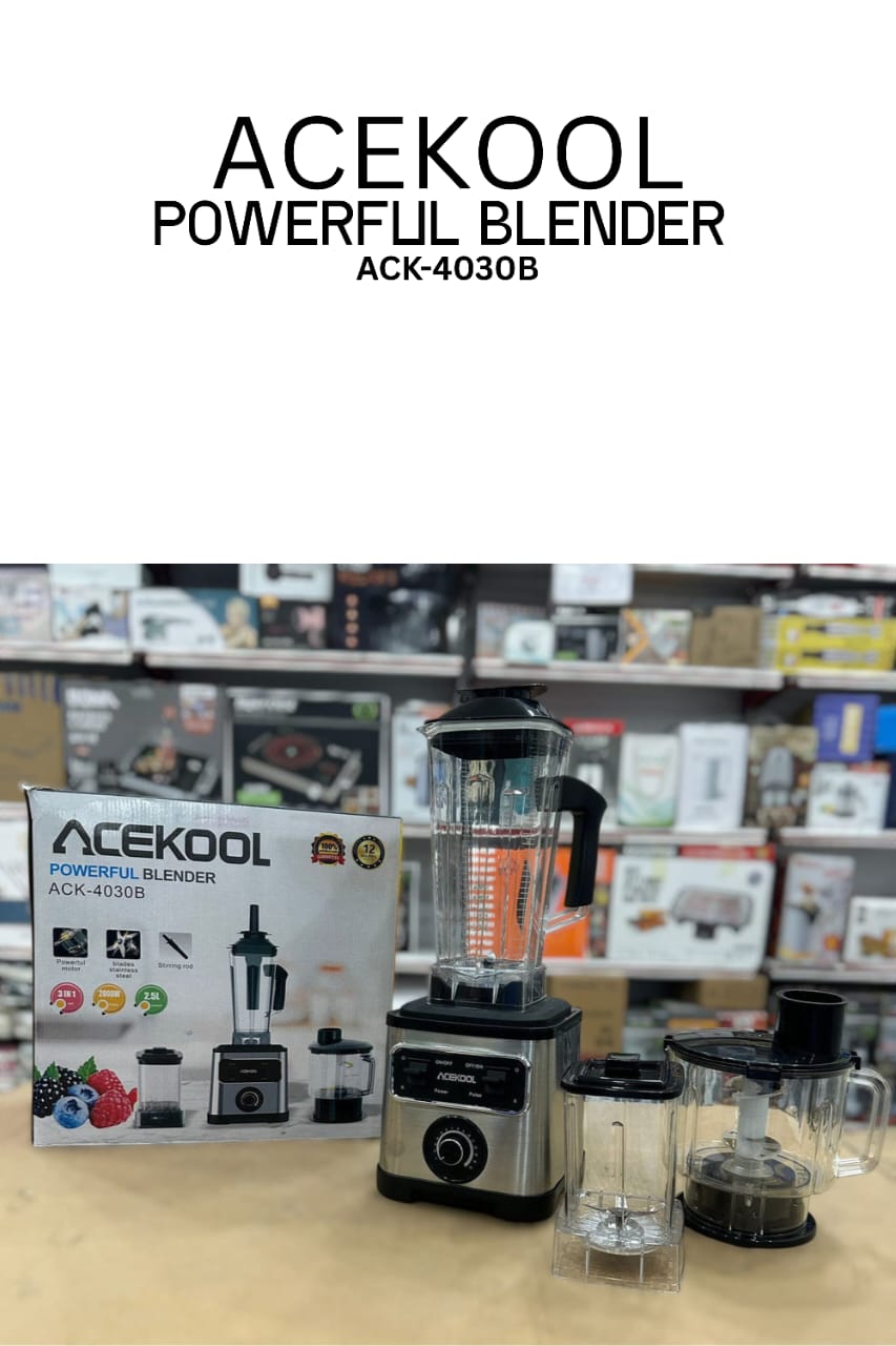 Acekool ACK4030B Powerful Blender
