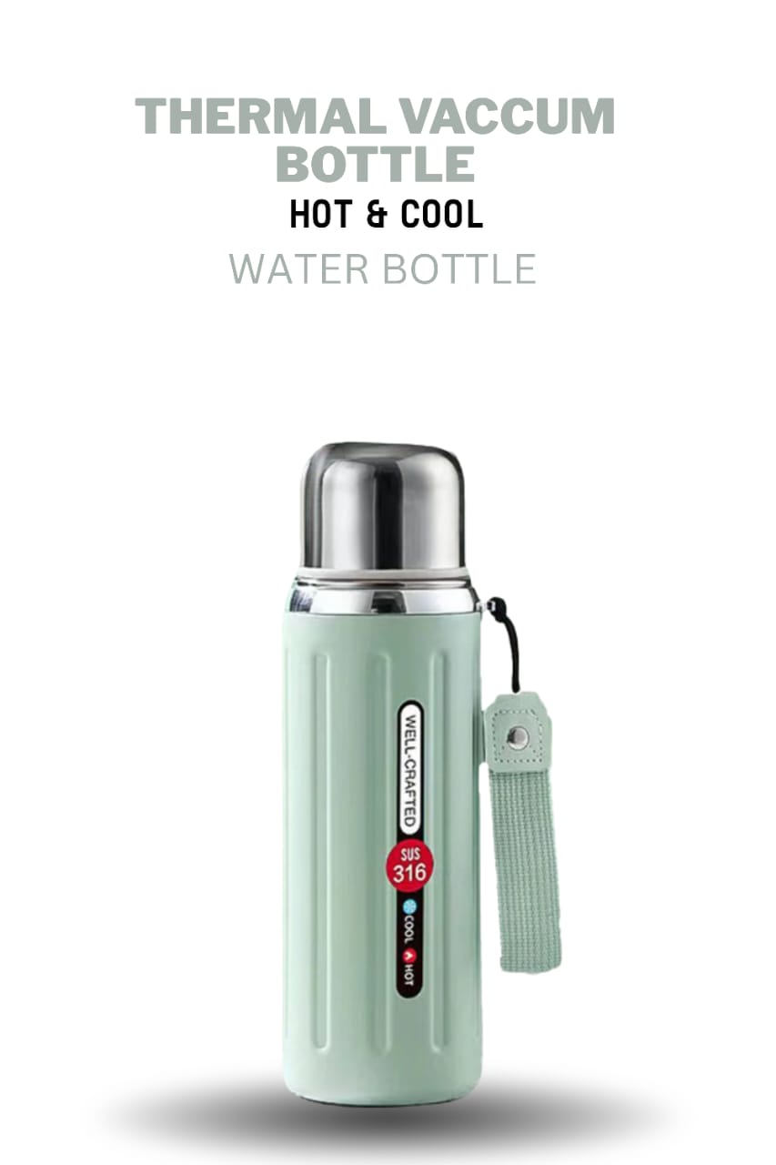 Thermal Vacuum Bottle – 500ml Hot & Cold Stainless Steel Flask