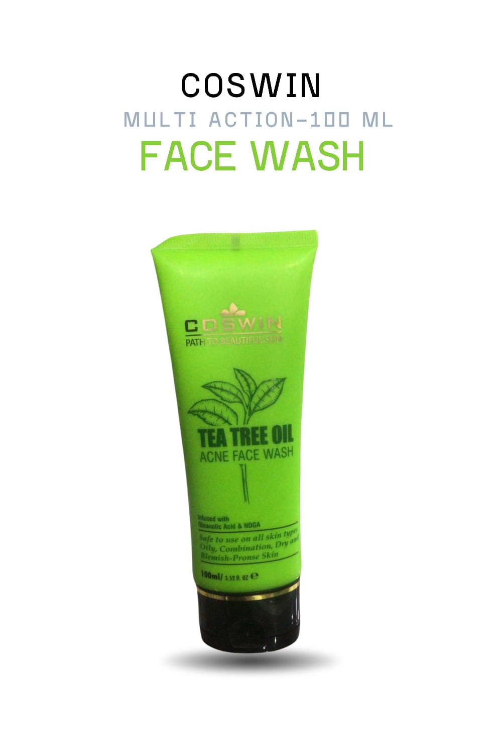 Coswin Tea Tree Oil Facewash – Anti-Acne