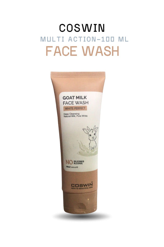 Coswin Facewash – Charcoal & Milk White