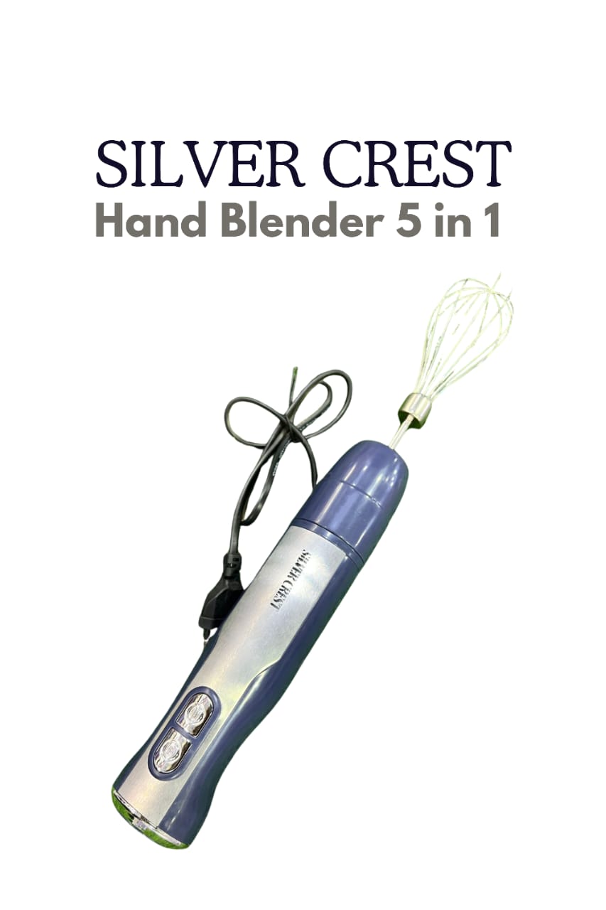 Silver Crest 5-in-1 Hand Blender Set
