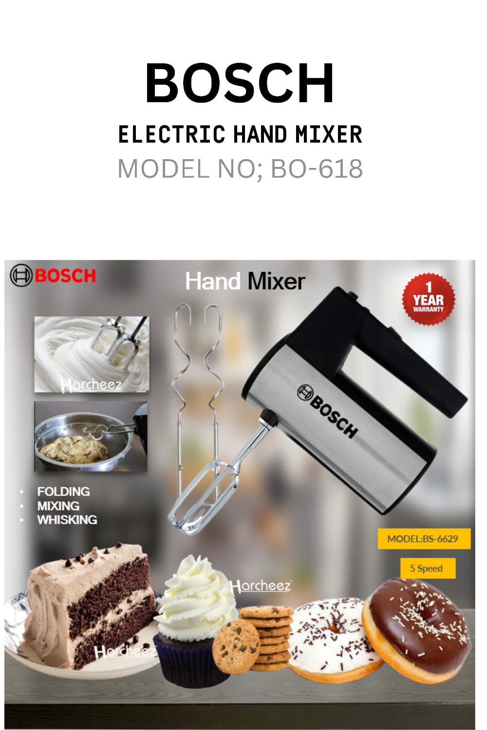 Bosch Electric Hand Mixer