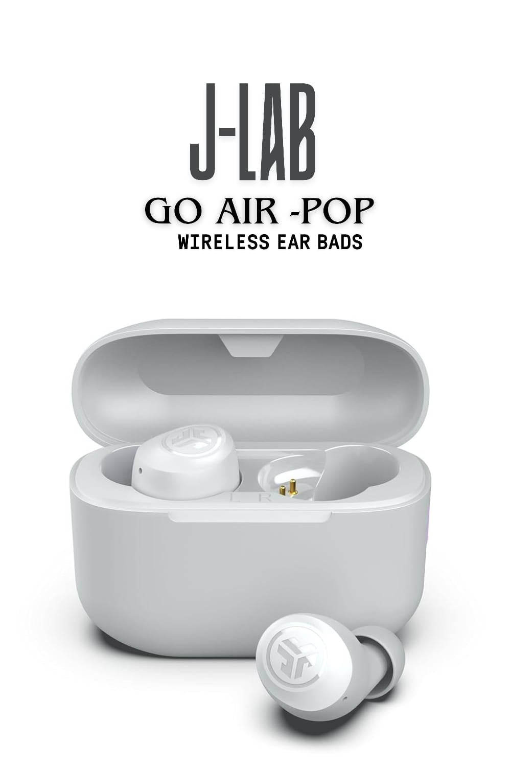 JLab Go Air Pop – True Wireless Earbuds with Charging Case