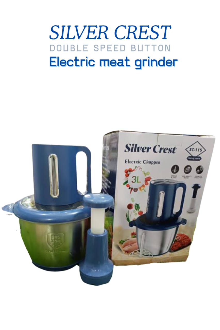 Silver Crest Electric Chopper 3L