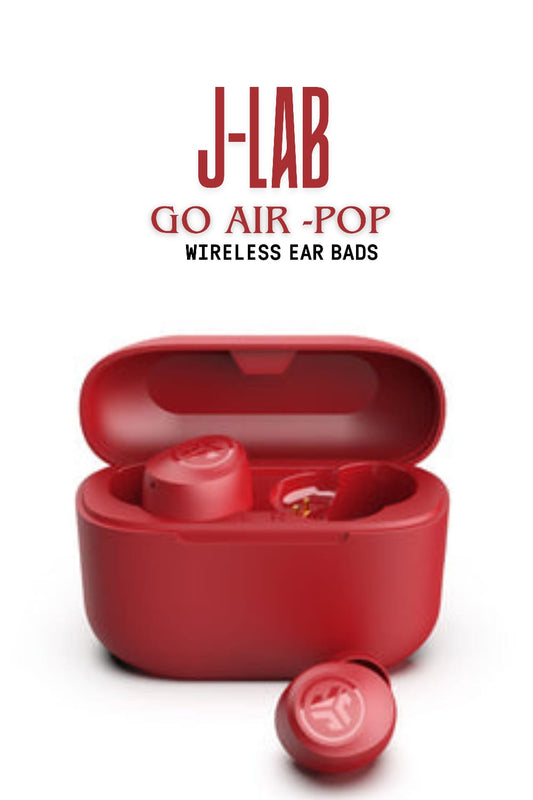 JLab Go Air Pop – True Wireless Earbuds with Charging Case
