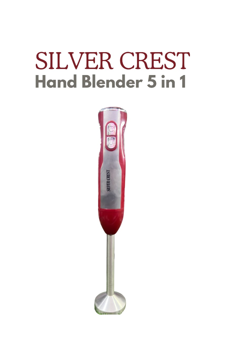 Silver Crest 5-in-1 Hand Blender Set